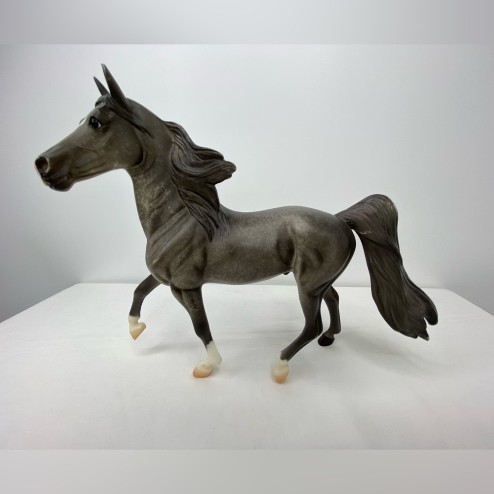 Breyer Model Horse #61016 Dappled Grey Classic Morgan Stallion‎ Retired 2009